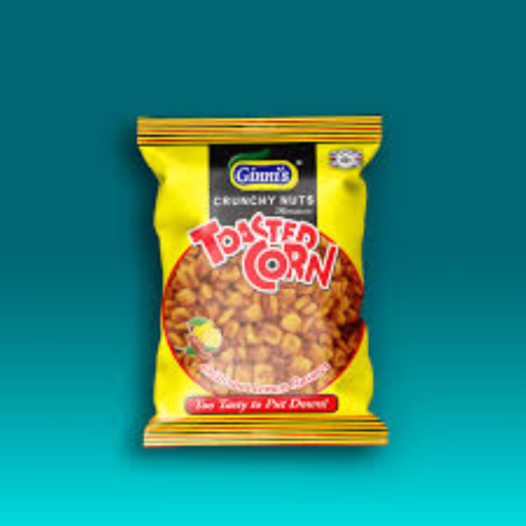 GINNIS TOASTER CORN CHILLI N LEMON 120G